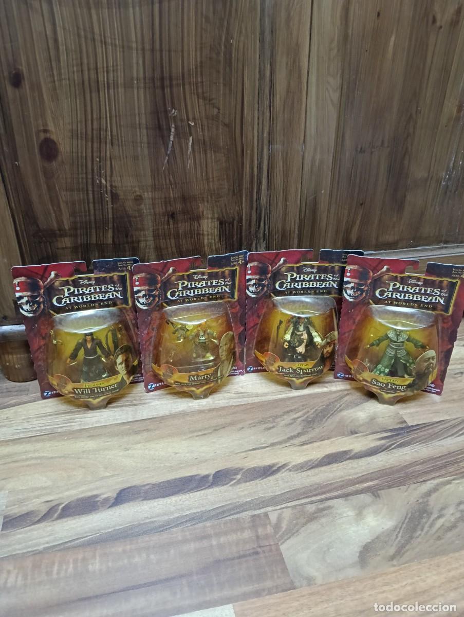 Figuras de acci&oacute;n: Lote Figuras piratas del caribe zizzle en blister