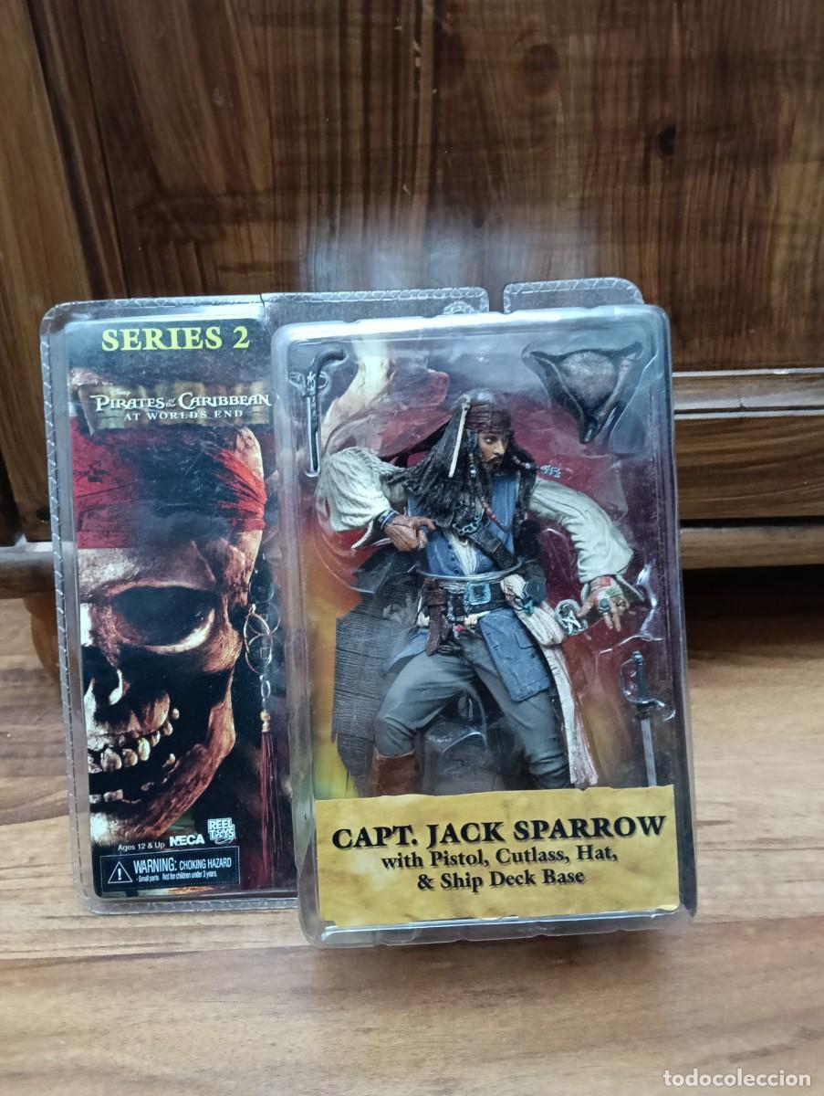 Figuras de acci&oacute;n: Figura Jack Sparrow Neca series 2 piratas del caribe