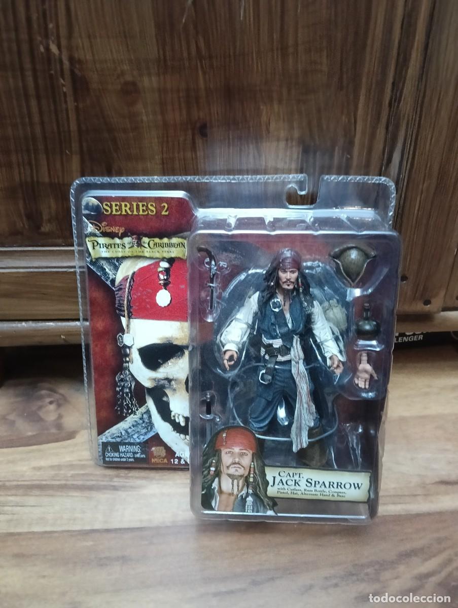 Figuras de acci&oacute;n: Figura Jack Sparrow series 2 serio neca piratas del caribe 18 cm