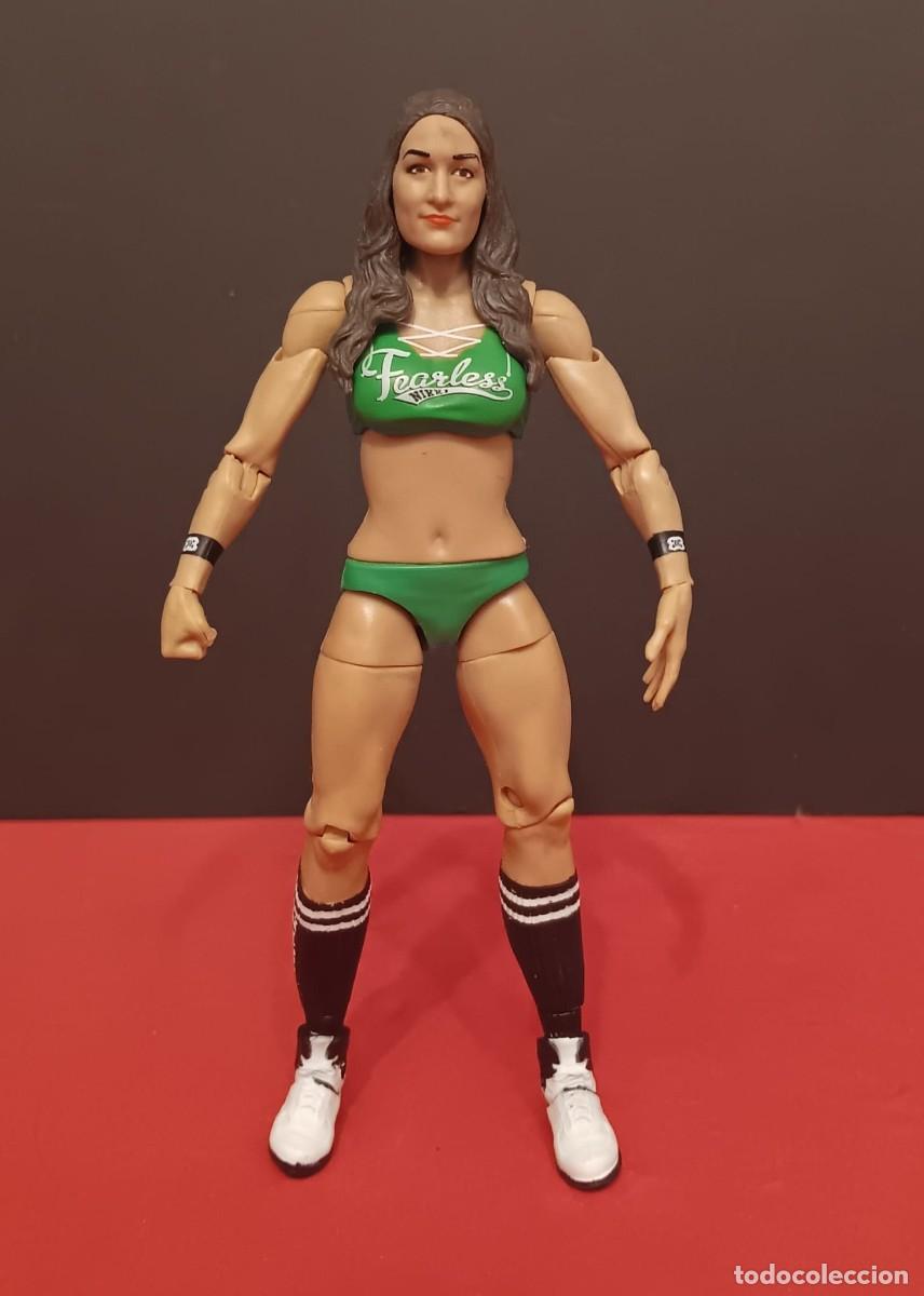 Figuras de acci&oacute;n: FIGURA PRESSING CATCH WWE WWF WRESTLING NIKKI BELLA MATTEL