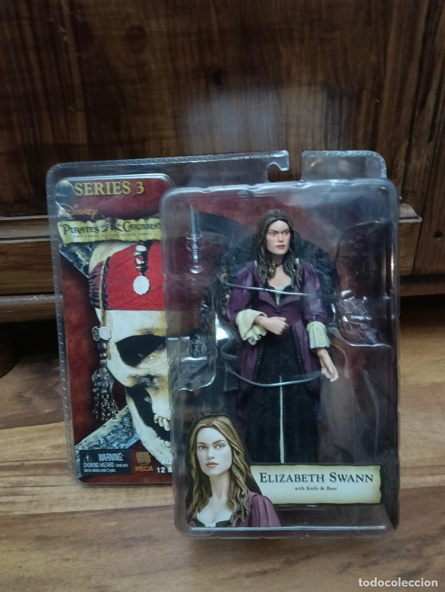 Figuras de acci&oacute;n: Elizabeth swann series 3 piratas del caribe neca 18 cm