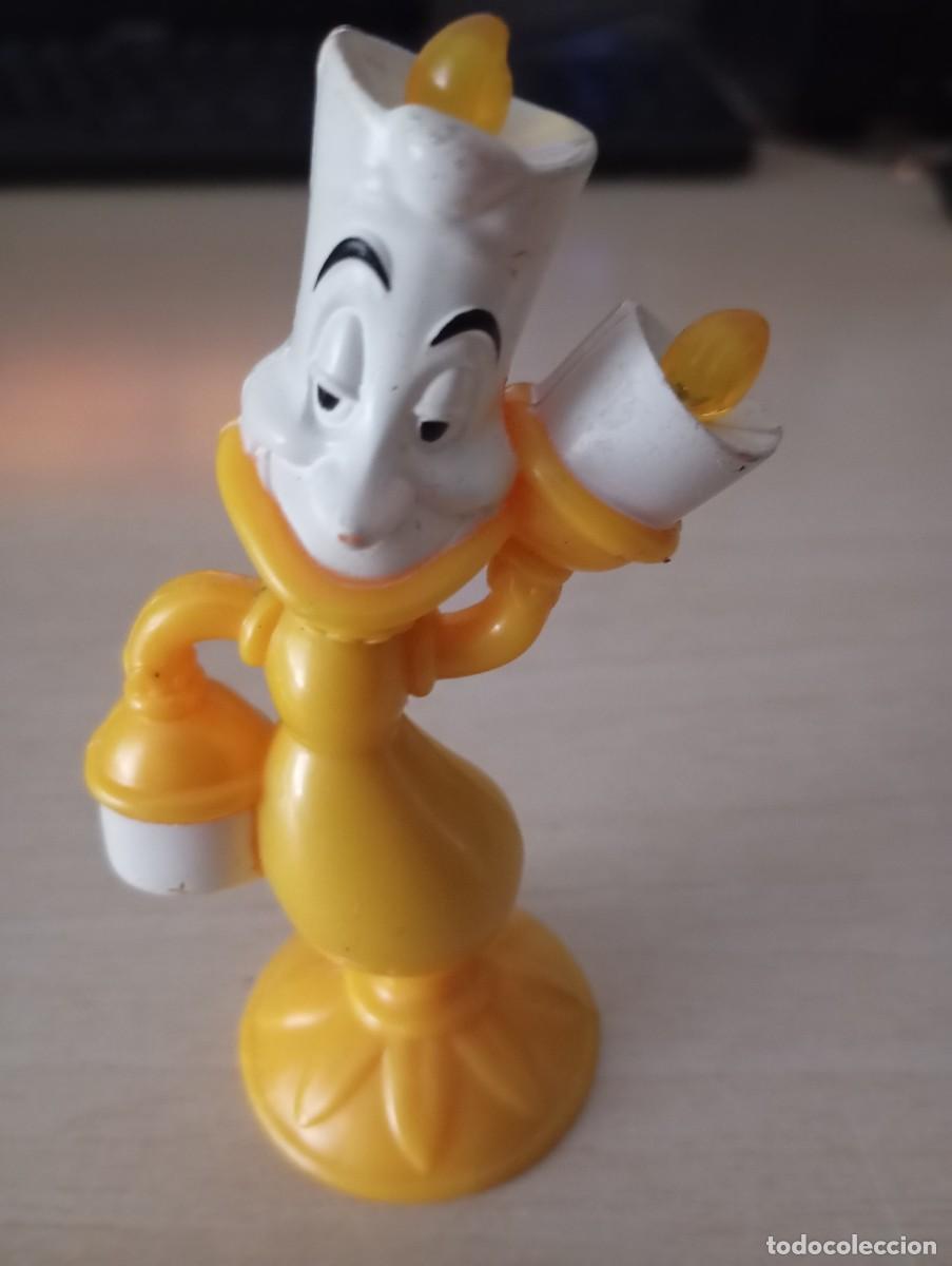 Figuras de acci&oacute;n: Figura La Bella y La Bestia vintage Disney