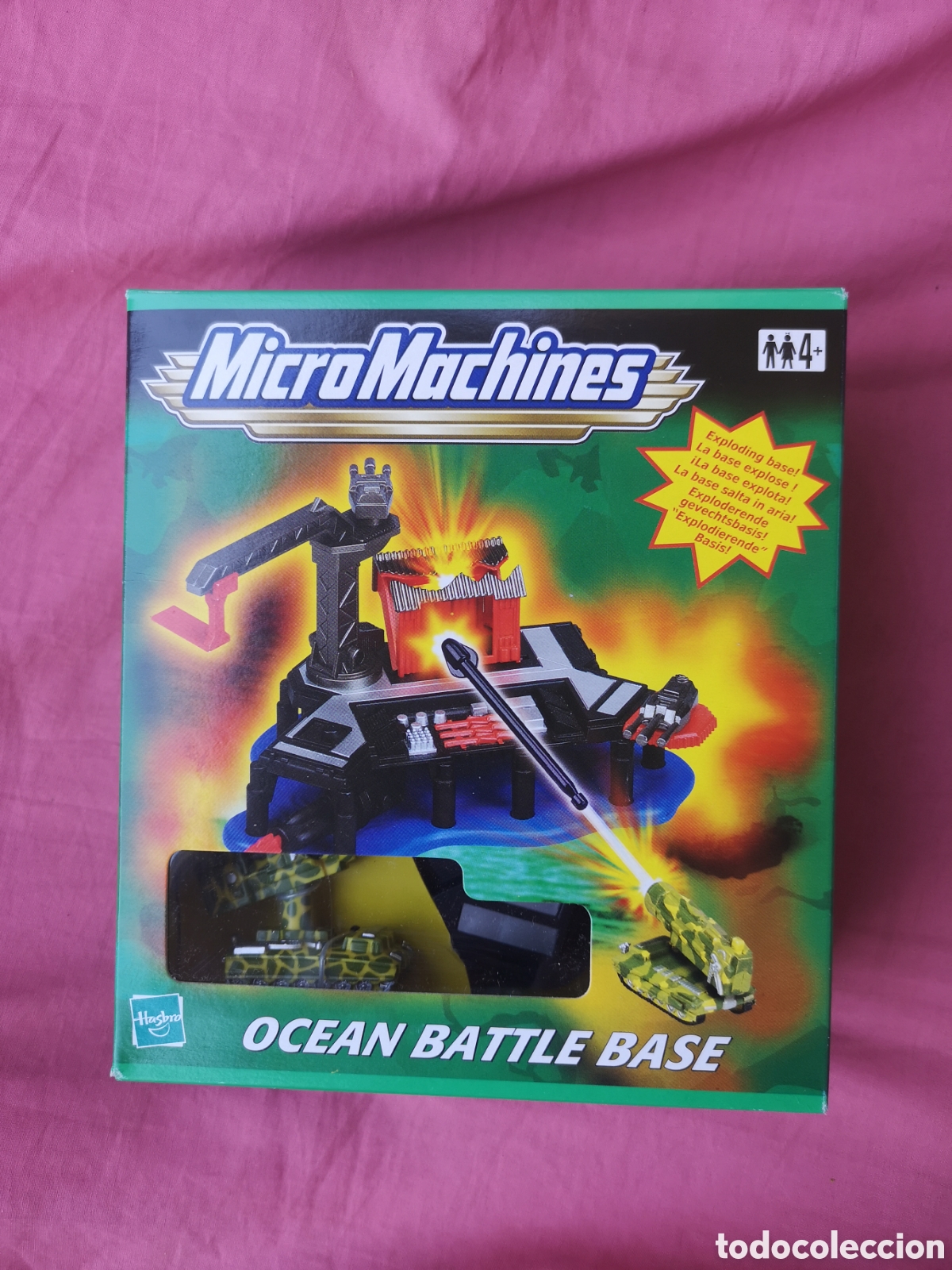 Figuras de acci&oacute;n: Micromachines. Ocean Battle Base. NUEVO. SIN ABRIR. 2002 Hasbro.
