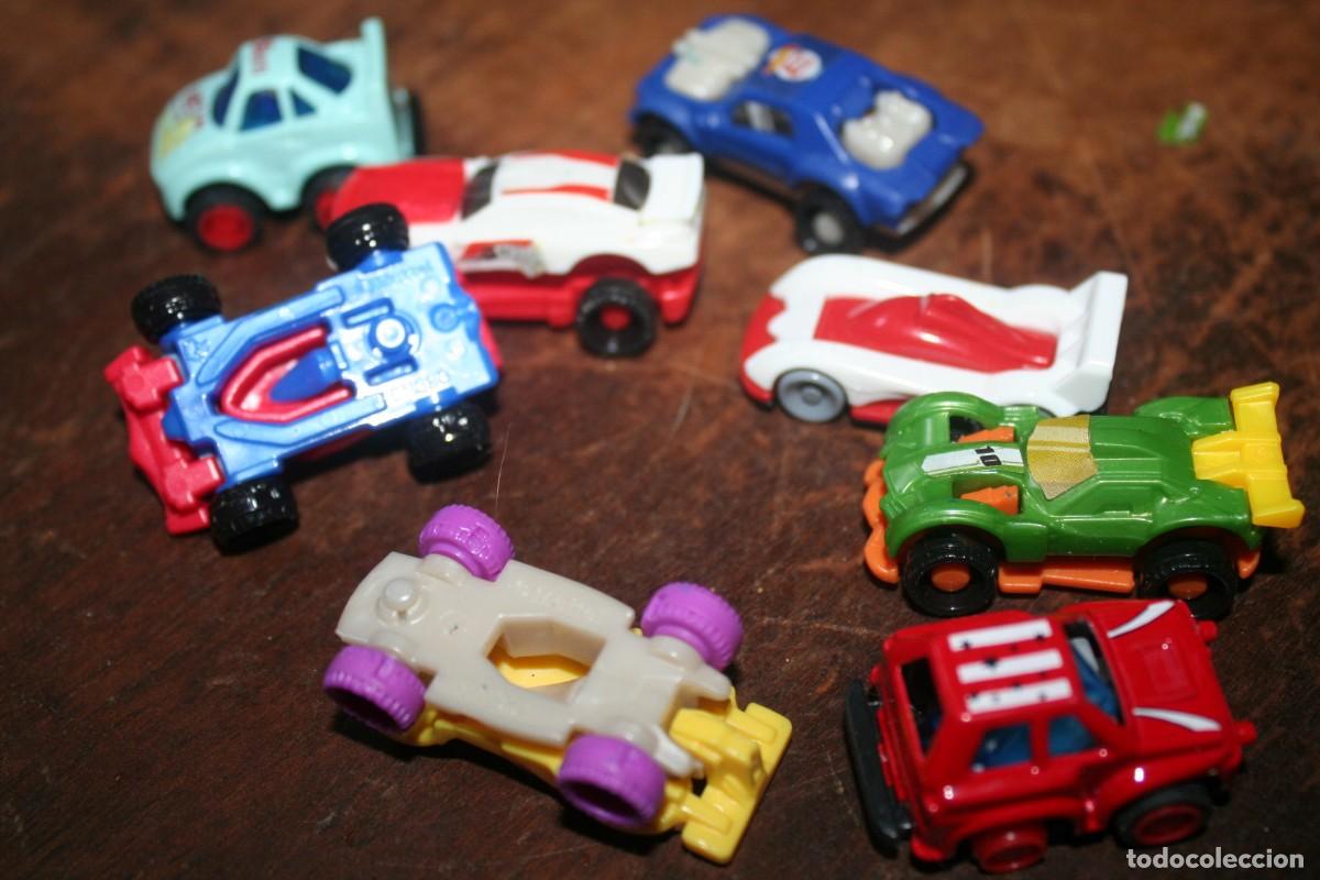 Figuras de acci&oacute;n: LOTE COCHES PEQUE&Ntilde;OS TIPO MICRO MACHINE KINDER MATTEL - Foto 2