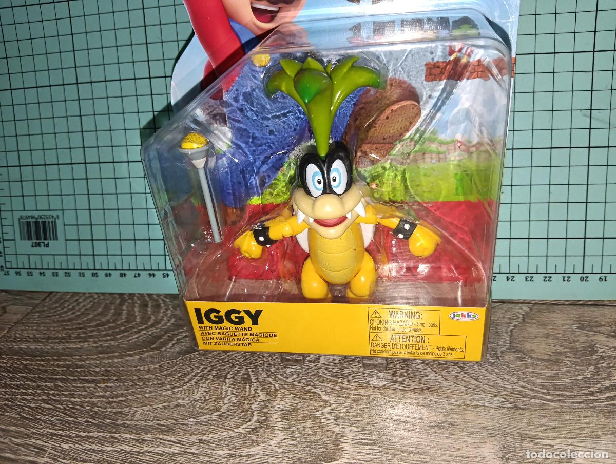 Figuras de acci&oacute;n: Figura Iggy Koopa Nintendo 10 cm Jakks Pacific Nueva En Bl&iacute;ster