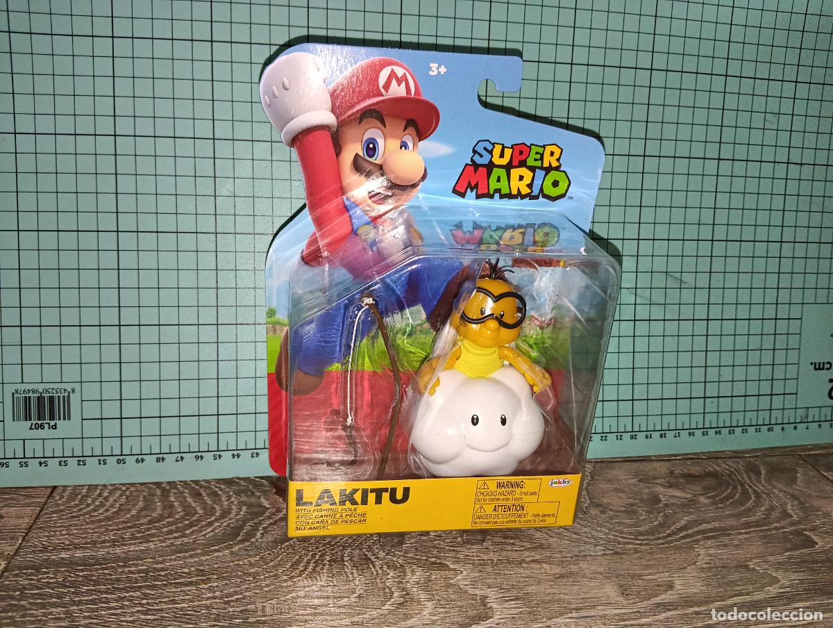 Figuras de acci&oacute;n: Figura Lakitu Nintendo 10 cm Jakks Pacific Nueva En Bl&iacute;ster