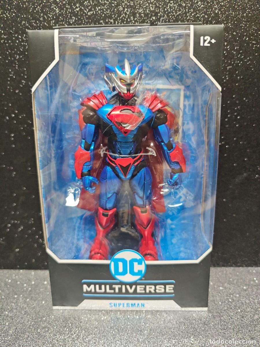 Figuras de acci&oacute;n: FIGURA DE ACCI&Oacute;N BLINDADAS DE MCFARLANE DC - WV1 - SUPERMAN UNCHAINED