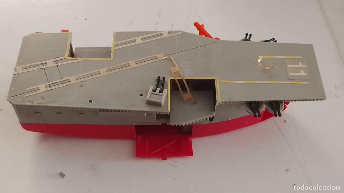 Figuras de a&ccedil;&atilde;o: MICROMACHINES PORTAAVIONES MICRO MACHINES tal cual las fotos