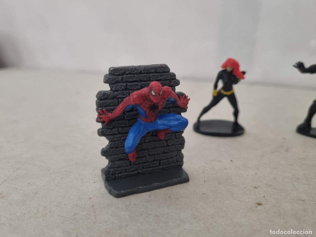 Figuras de acci&oacute;n: Lote de 9 figuras S&uacute;per Heroes - Foto 2