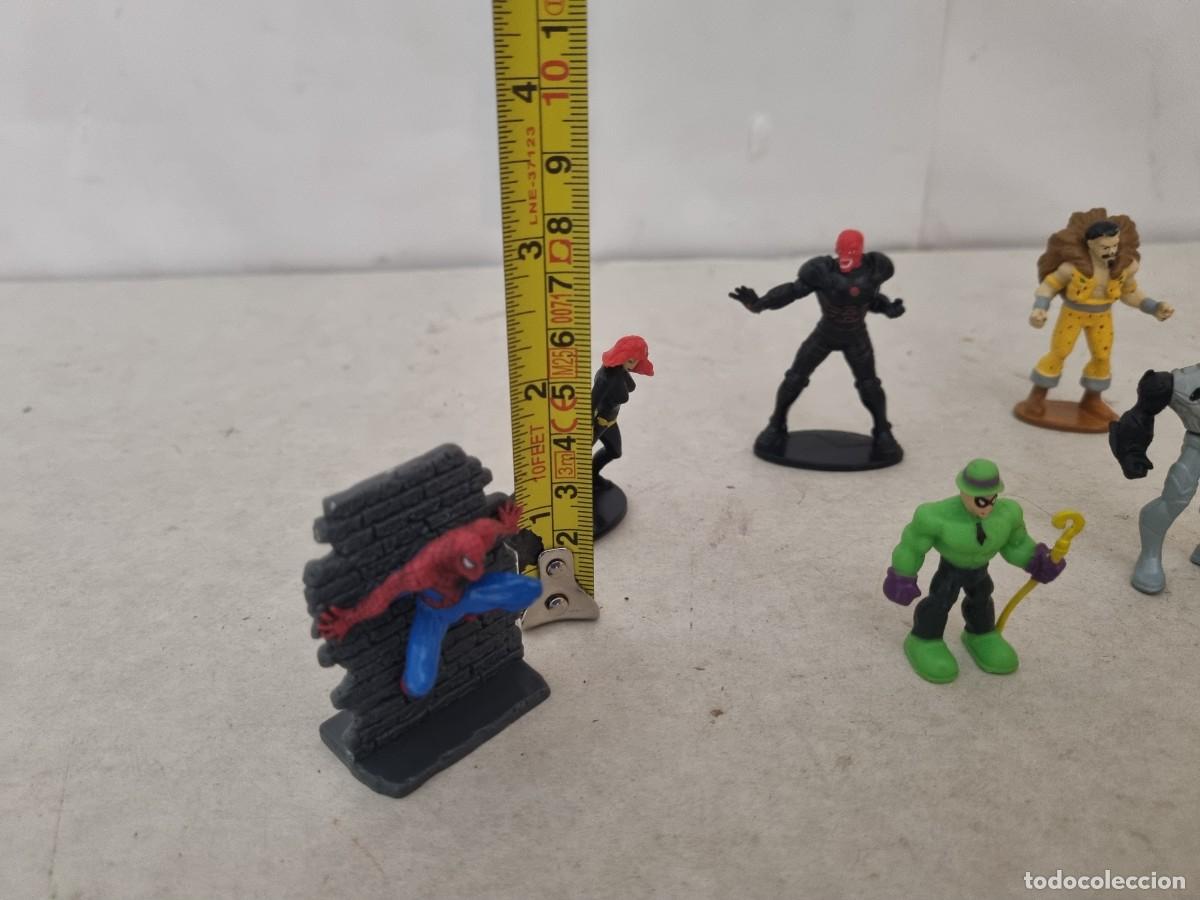Figuras de acci&oacute;n: Lote de 9 figuras S&uacute;per Heroes - Foto 12