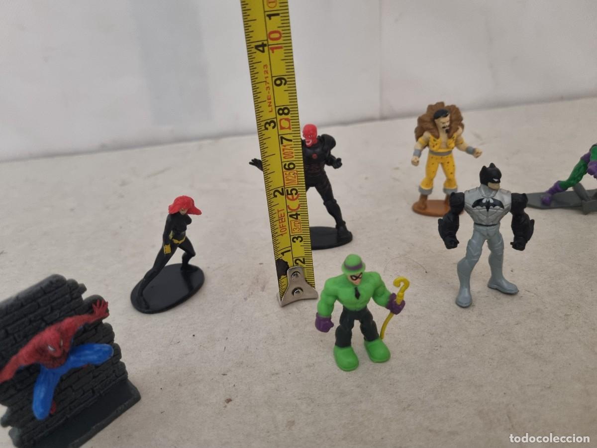 Figuras de acci&oacute;n: Lote de 9 figuras S&uacute;per Heroes - Foto 13