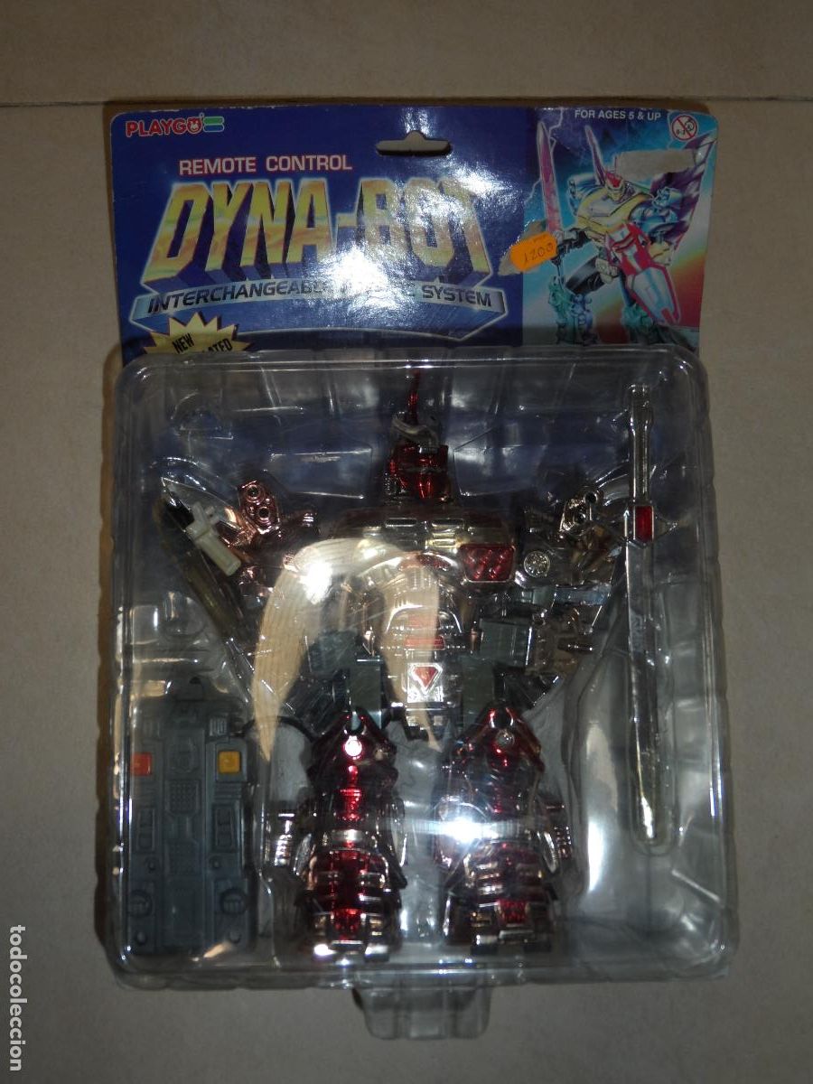 Figuras de acci&oacute;n: FIGURA ROBOT RADIOCONTROL DYNA-BOT PLAYGO A&Ntilde;OS 80 NUEVO