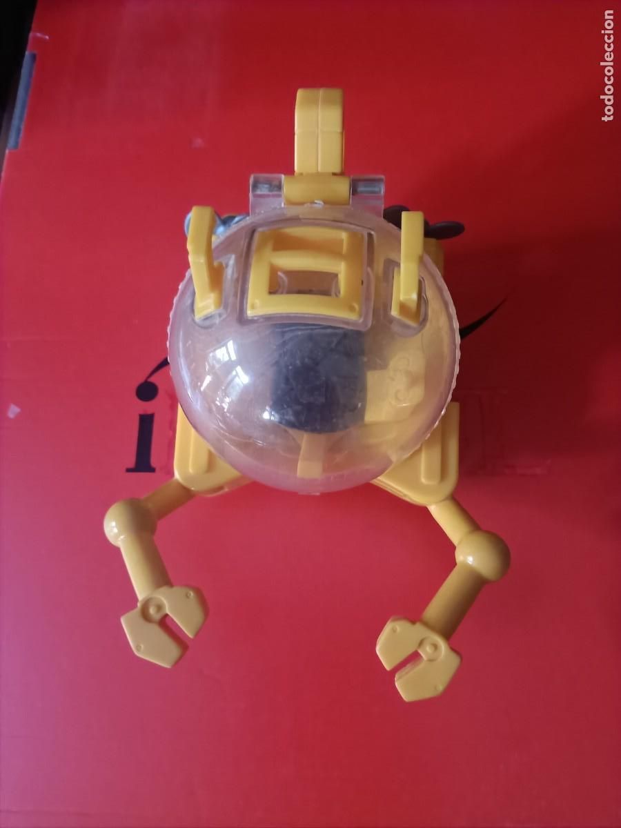 Figuras de acci&oacute;n: NAVE ACUATICA MATTEL, N0763, DE 2007. BRAZOS Y ASPAS MOVIBLES, Y APERTURA DE LA CARCASA.