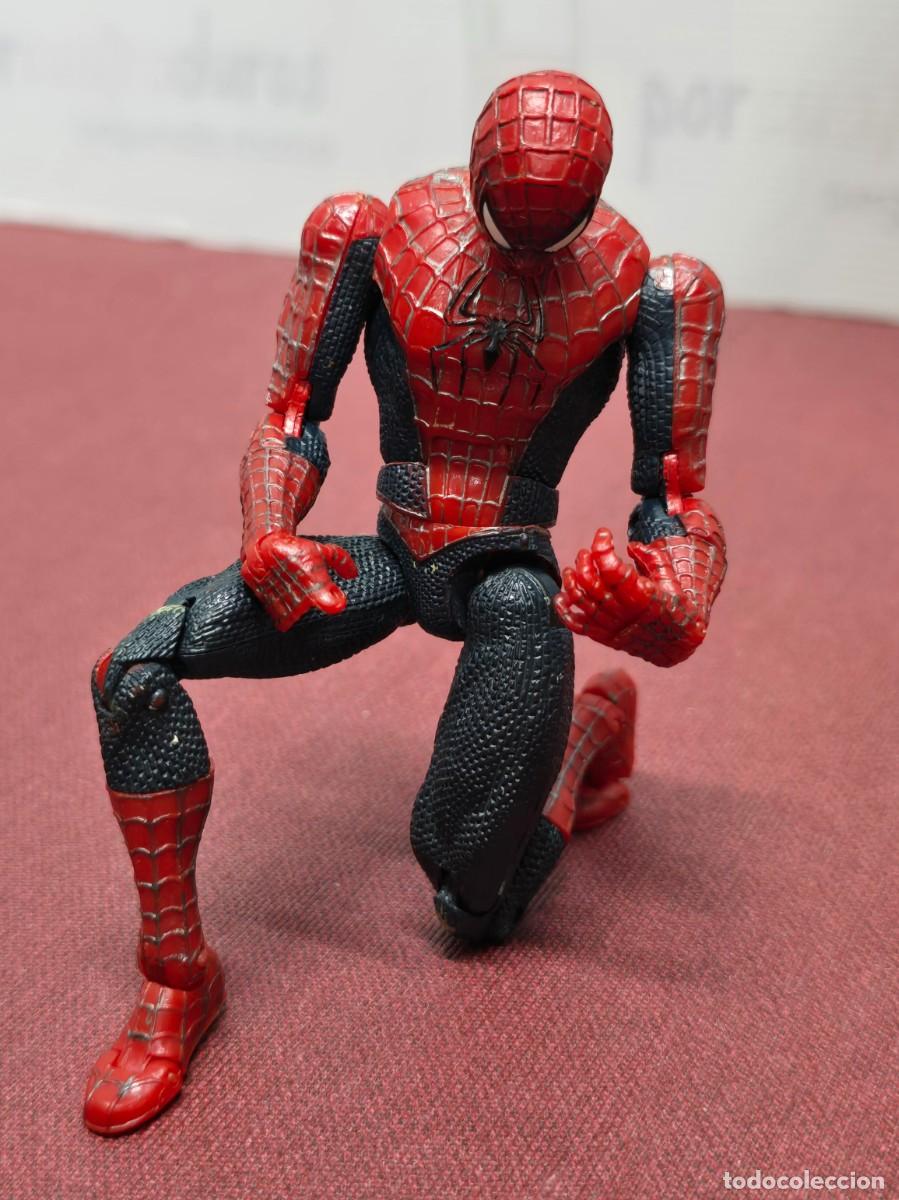 Figuras de acci&oacute;n: Figura Spider-man 2004. Mas de 30 articulaciones - Dedos rotos