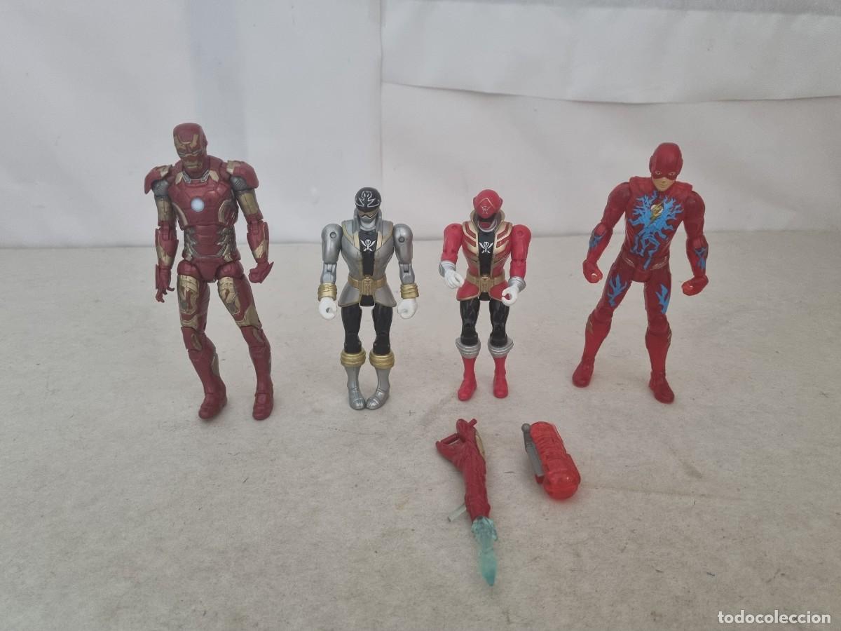Figuras de acci&oacute;n: Lote de 4 figuras de acci&oacute;n variados