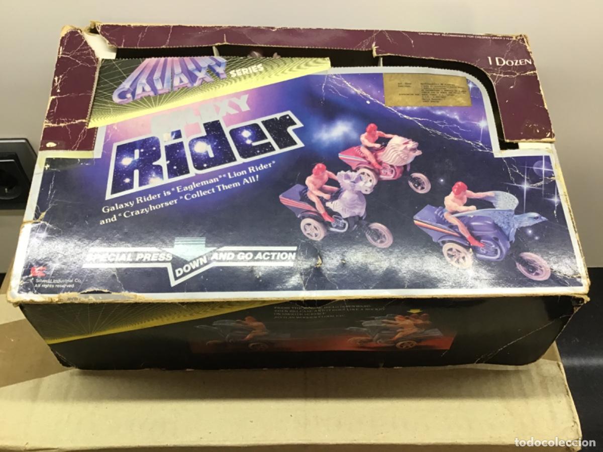 Figuras de acci&oacute;n: SET CAJA GALAXY RIDER CON 2 piezas no Masters heman bootleg