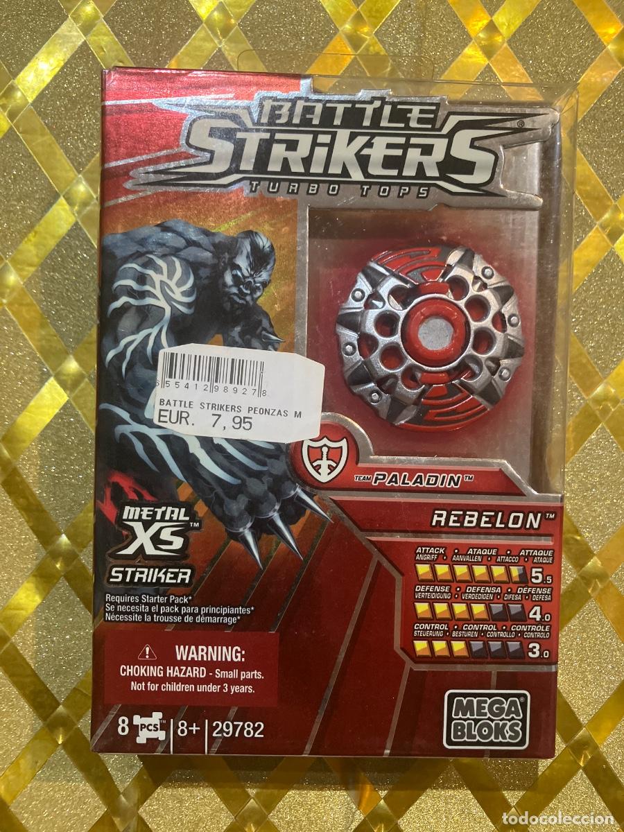 Figuras de acci&oacute;n: FIGURA JUEGO BATTLE STRIKERS REBELON DE MEGA BLOKS !
