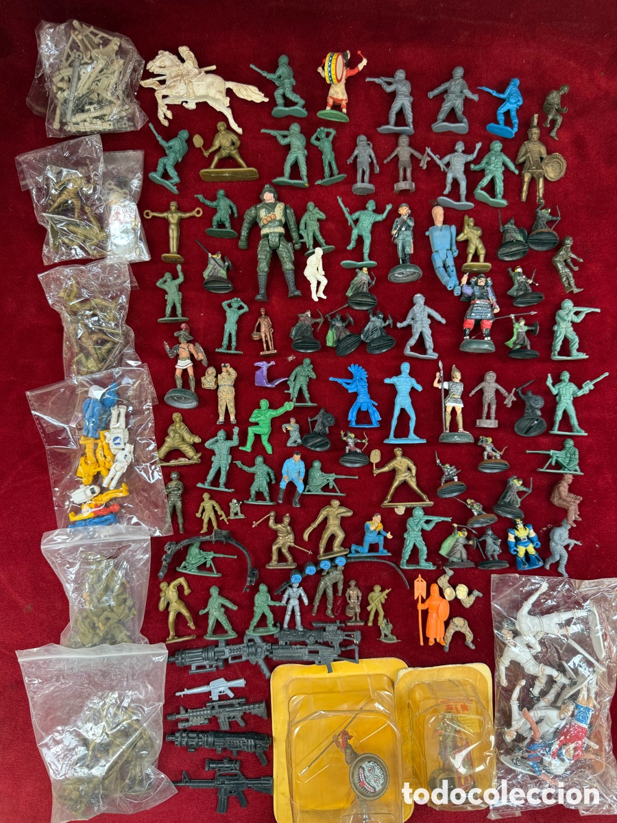 Figuras de acci&oacute;n: Gran lote de juguetes antiguos,figuras de accion!