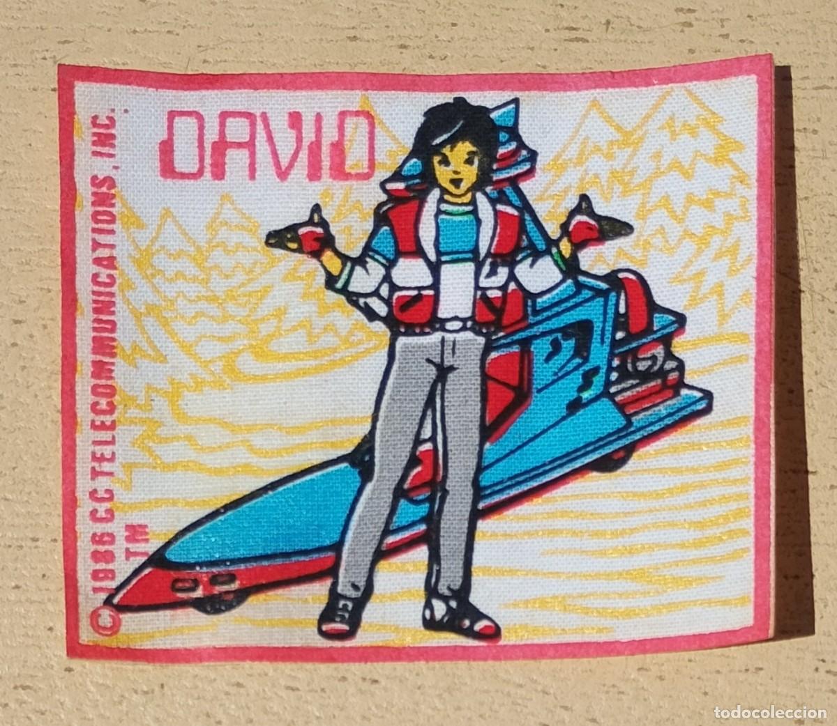 Action Figures: Parche Termoadhesivo Telecommunications 1986 David Dinosaucers Dinoplativolos