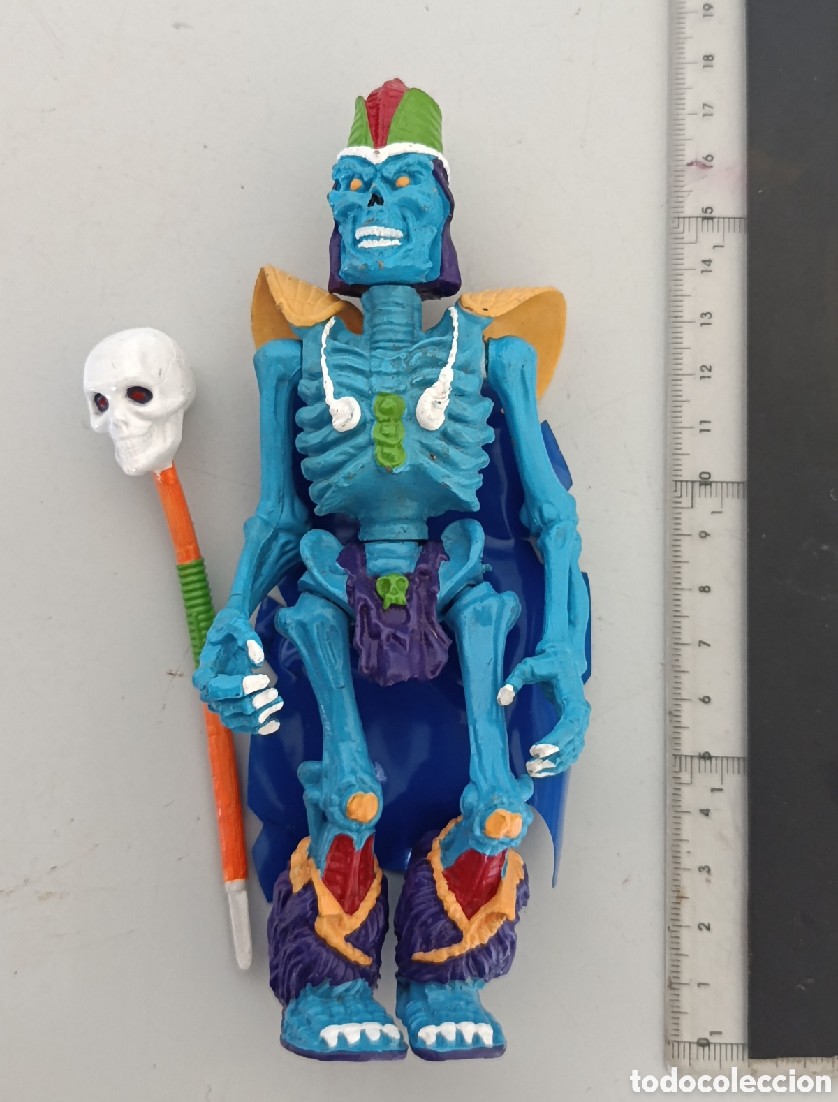 Figuras de acci&oacute;n: Skeleton Fighter Neon figura acci&oacute;n bootleg motu ko mu&ntilde;eco esqueleto fighters warriors