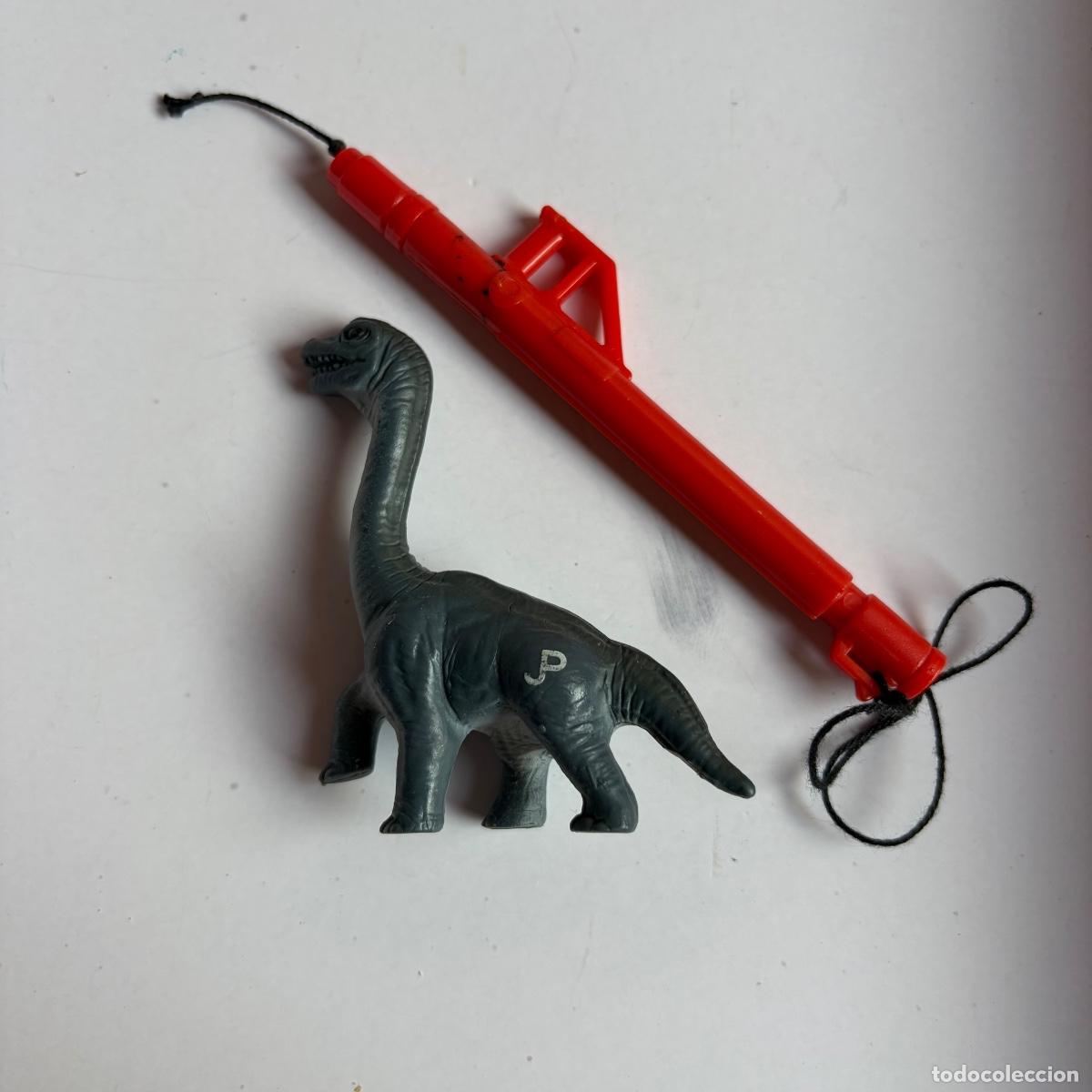 Figuras de acci&oacute;n: Accesorio del mu&ntilde;eco figura Tim Murphy Jurassic Park 1993 Kenner con Brachiosaurus