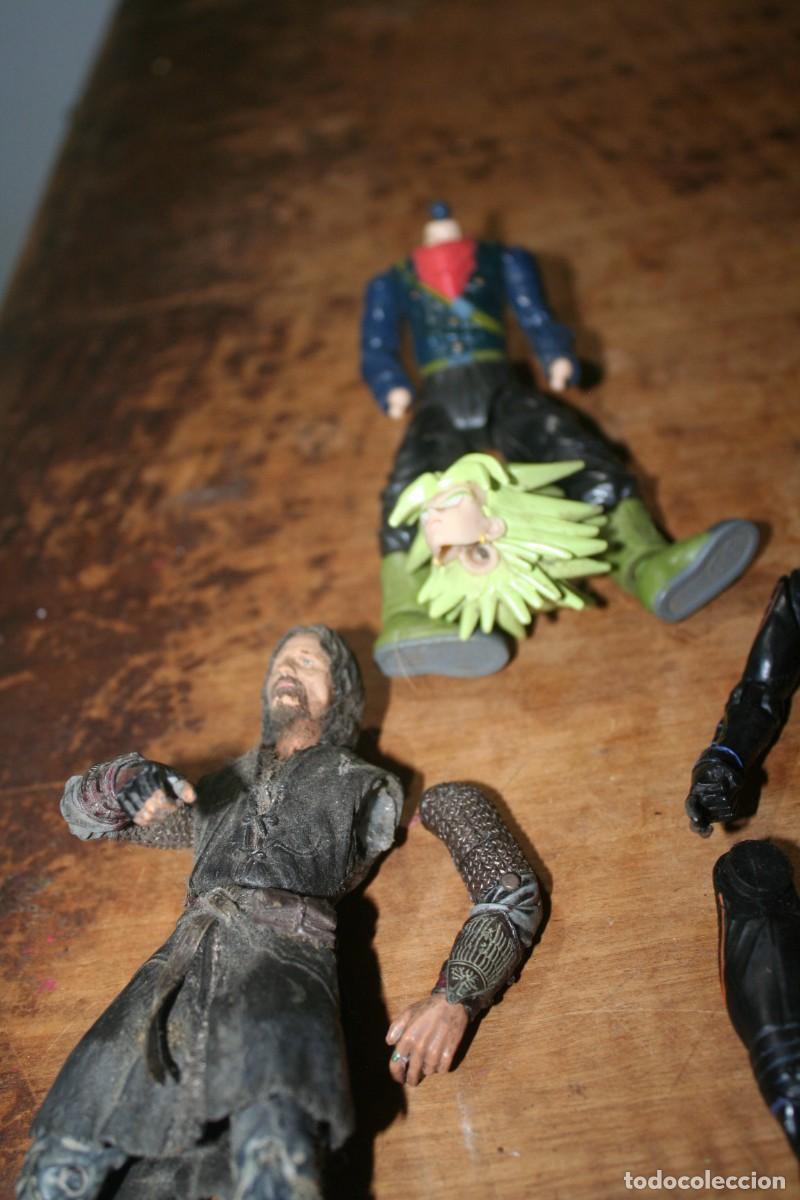 Actionfiguren: LOTE DE 3 MU&Ntilde;ECOS REPARAR BOLA DE DRAGON EL SE&Ntilde;OR DE LOS ANILLOS