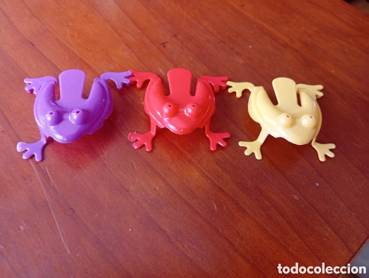 Figuras de acci&oacute;n: FIGURA PROMOCIONAL RANAS SALTARINAS