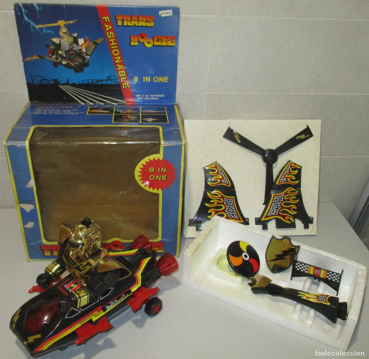 Figuras de acci&oacute;n: ROBOT TRANSFORMABLE TRANS BOOGIE 8 IN 1 LONG PLAY MADE IN TAIWAN 90'S