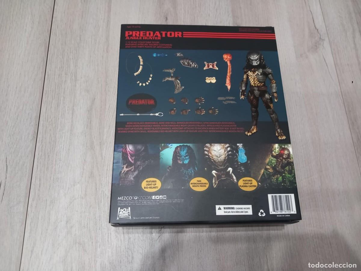 Figuras de acci&oacute;n: Predator escala 1/12. Marca Mezco. - Foto 2