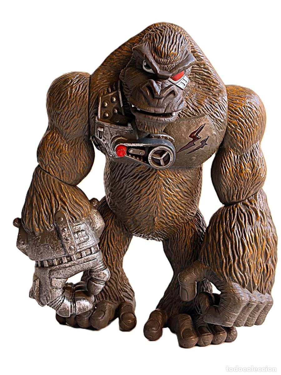 Figurines d'action: CYBER GORILLA ACTION FIGURE JURASSIC CLASH MEGA MONSTER LANARD