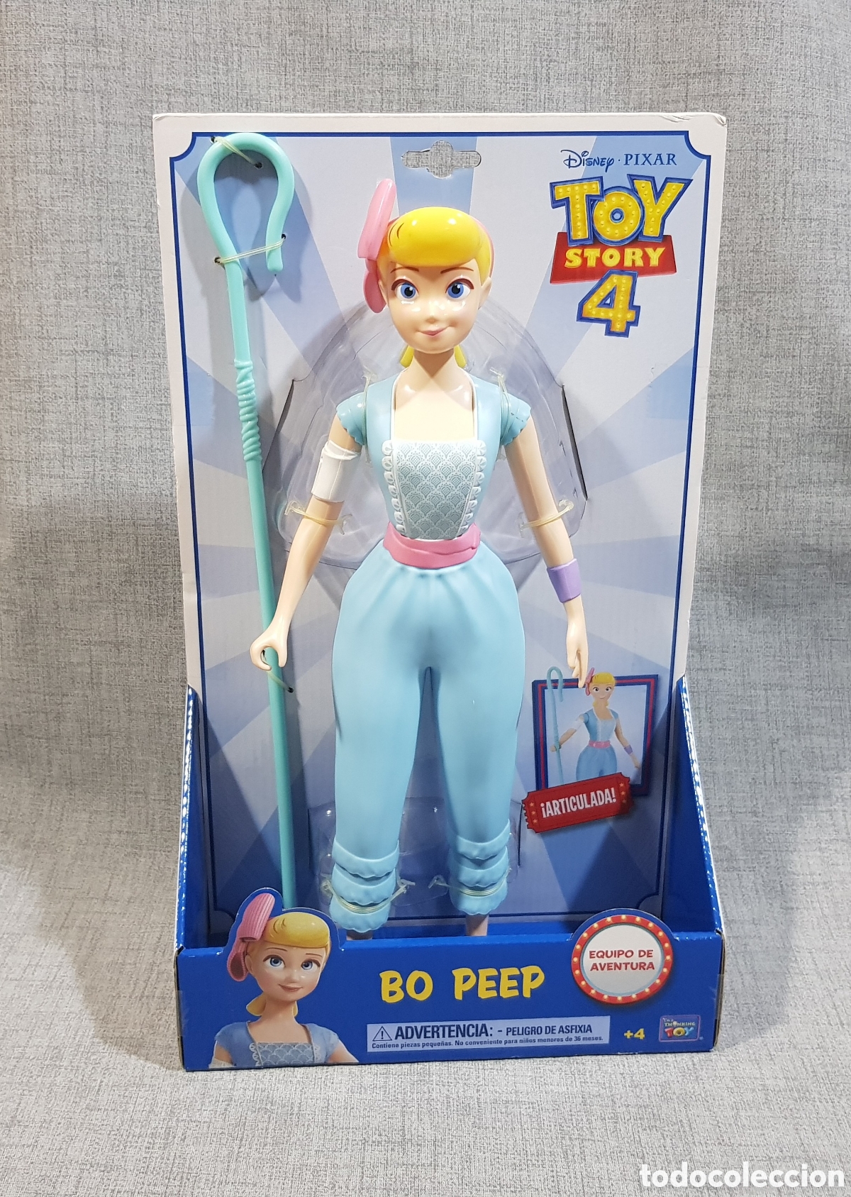 Figuras de acci&oacute;n: BO PEEP EQUIPO DE AVENTURAS TOY STORY 4 PASTORCILLA FIGURA ARTICULADA 35 CENT&Iacute;METROS DE ALTURA BIZAK