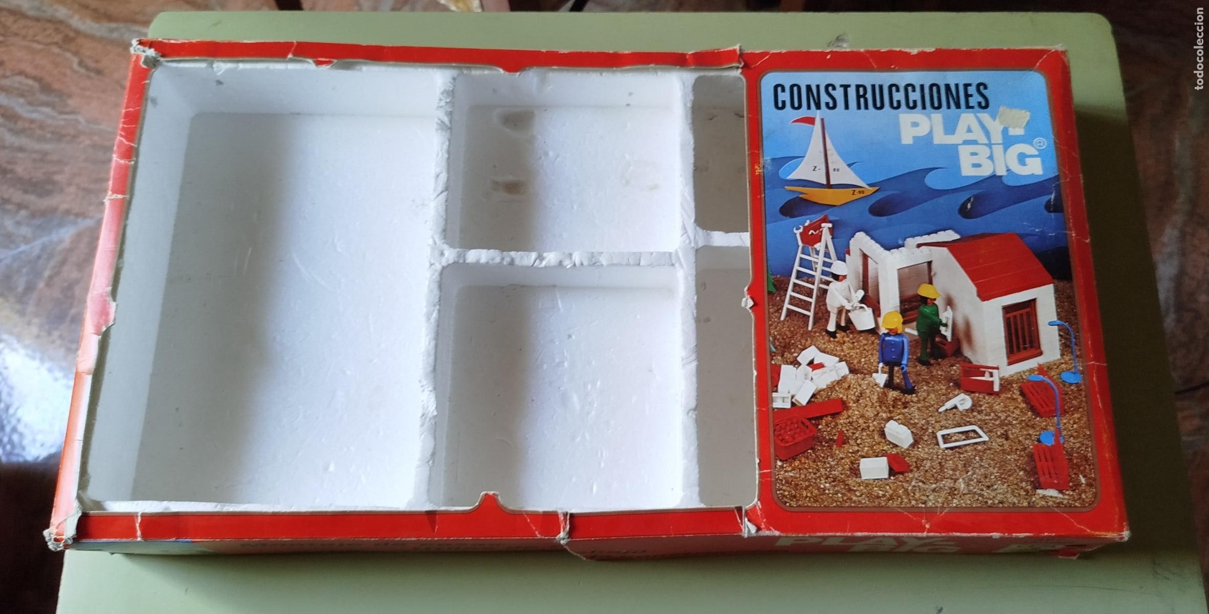 Figuras de acci&oacute;n: CAJA CONSTRUCCIONES PLAYBIG --PLAY-BIG--REF. 17-1701 DE CEFA- A&Ntilde;OS 70