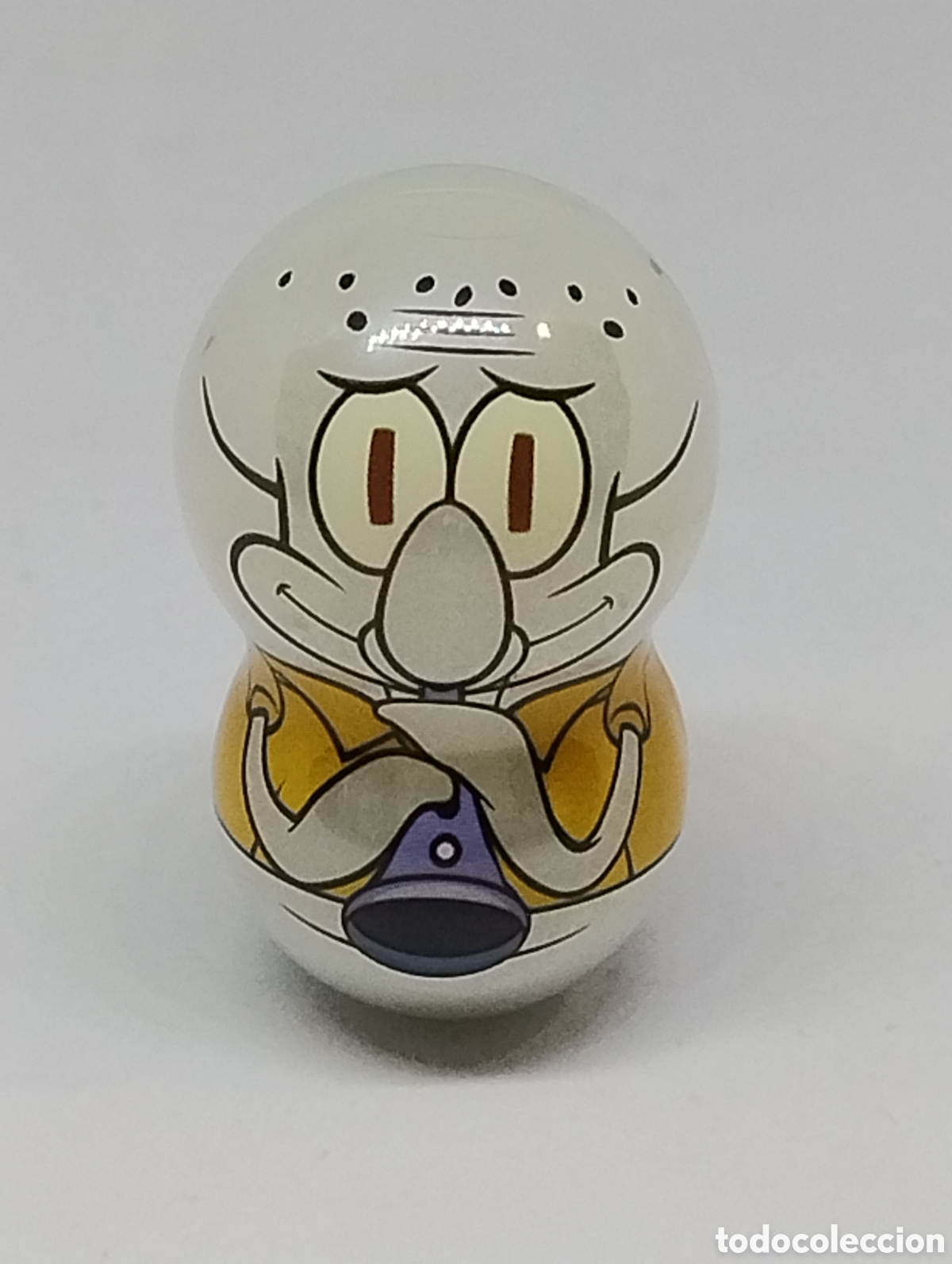 Figuras de acci&oacute;n: M69 Figura de Calamardo Glow in the dark de Flipperz serie Bob Esponja