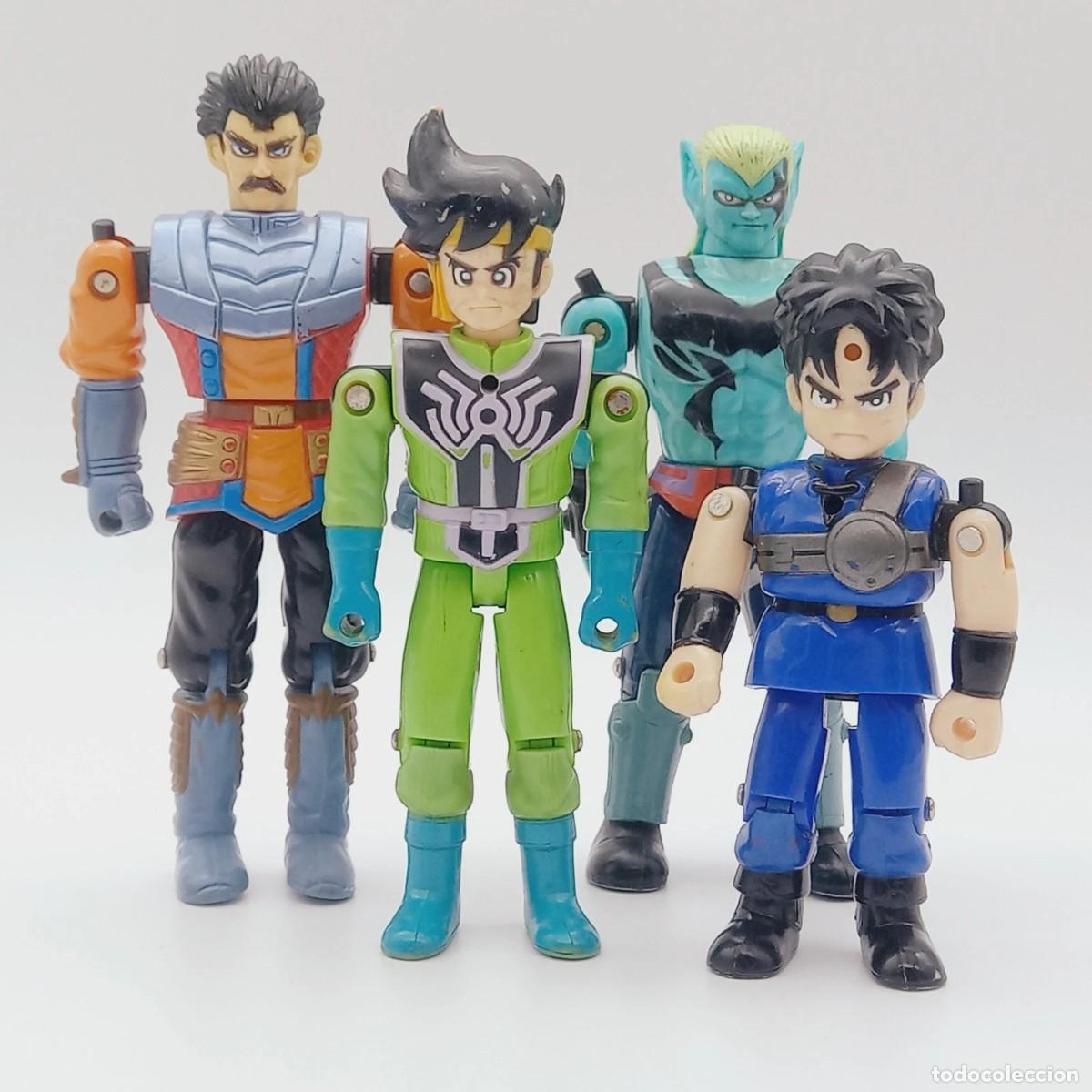 Figuras de acci&oacute;n: Lot 4 Action Figures Dragon Quest Fly Akira Toriyama Takara vintage 90s official