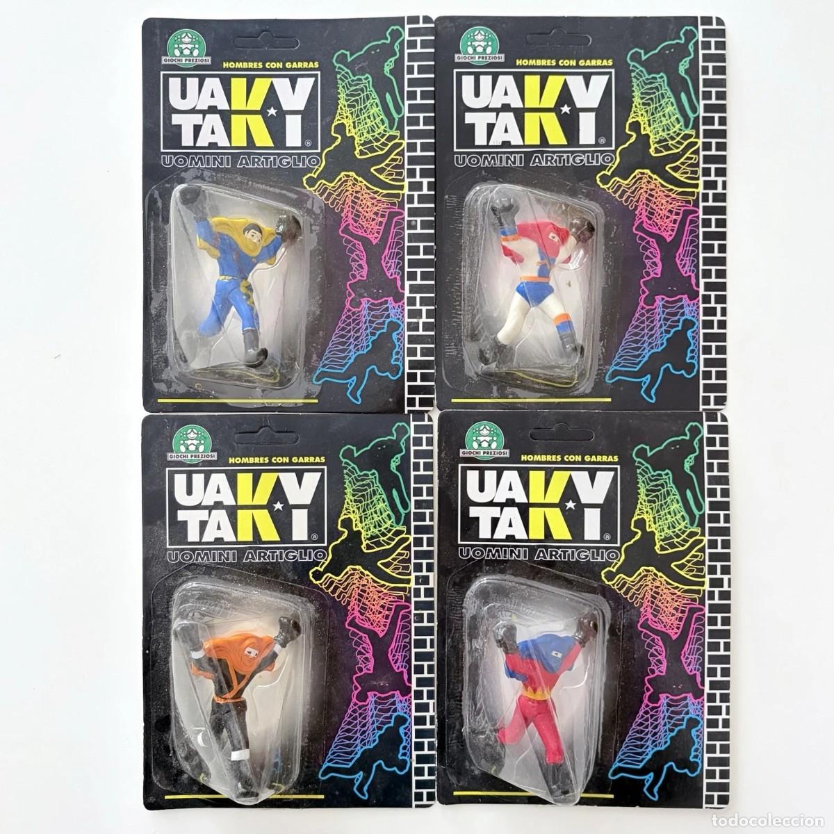 Figure di azione: Lote 4 MU&Ntilde;ECOS Uaky Taky Giochi Preziosi Blister Colecci&oacute;n completa genuine vintage 1992 NUEVOS