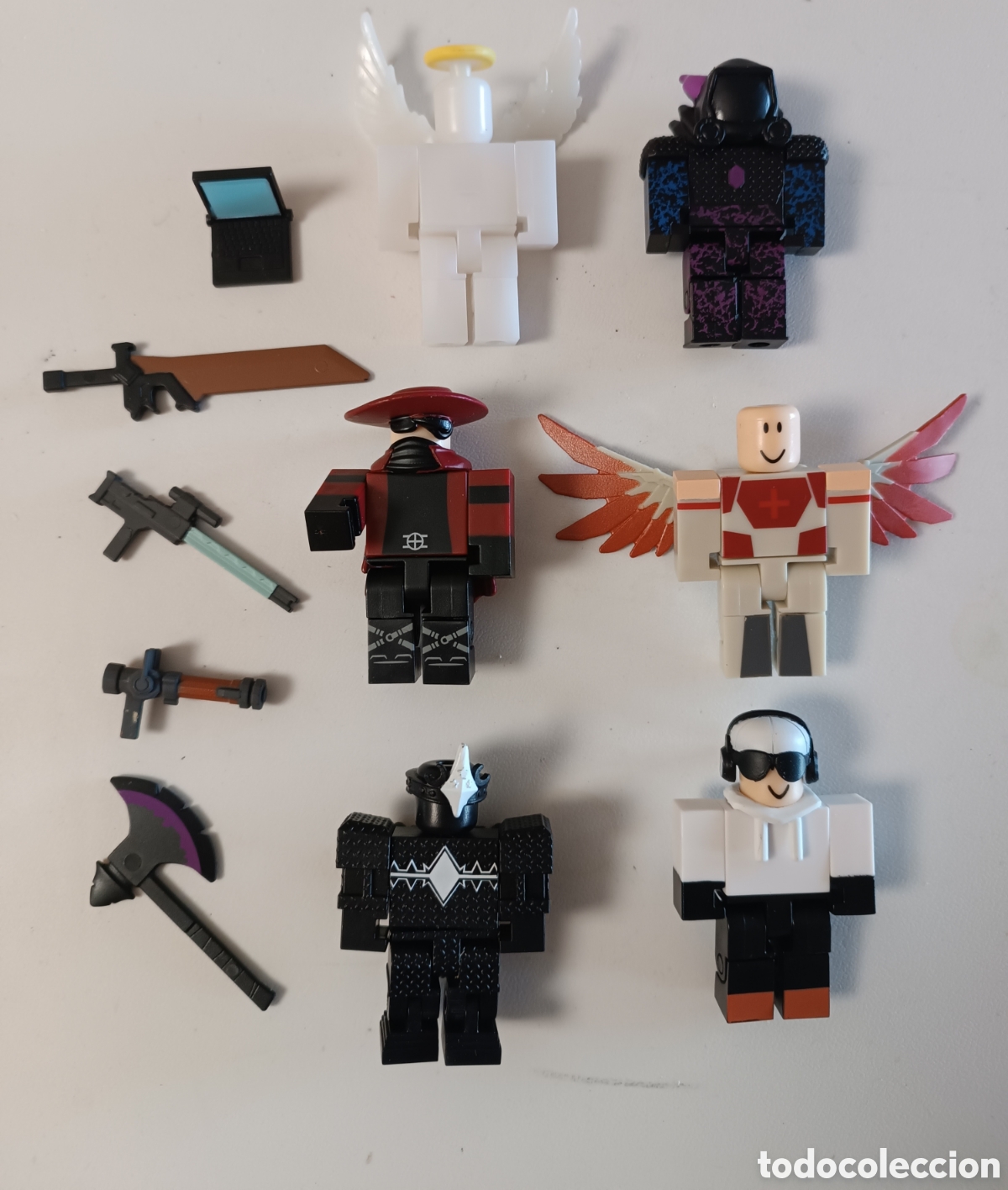 Figuras de acci&oacute;n: ROBLOX 6 Figuras + accesorios + Caja + Catalogo.