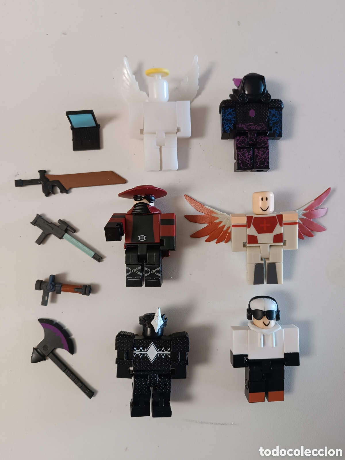 Figuras de acci&oacute;n: ROBLOX 6 Figuras + accesorios + Caja + Catalogo.