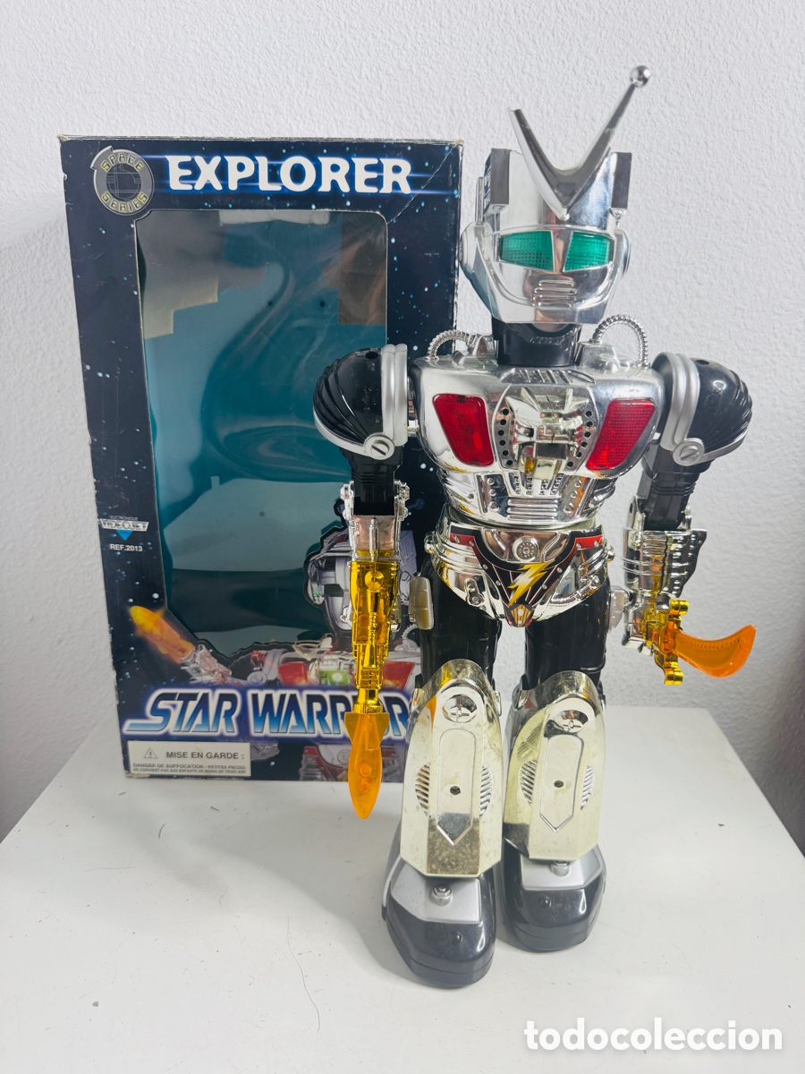Figuras de acci&oacute;n: Star Warrior Robot Explorer Star Series Ref. 2013 D&eacute;cada 1990s 44 cm - Foto 2