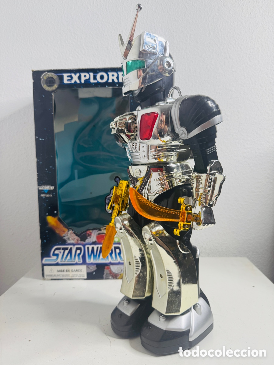 Figuras de acci&oacute;n: Star Warrior Robot Explorer Star Series Ref. 2013 D&eacute;cada 1990s 44 cm - Foto 3
