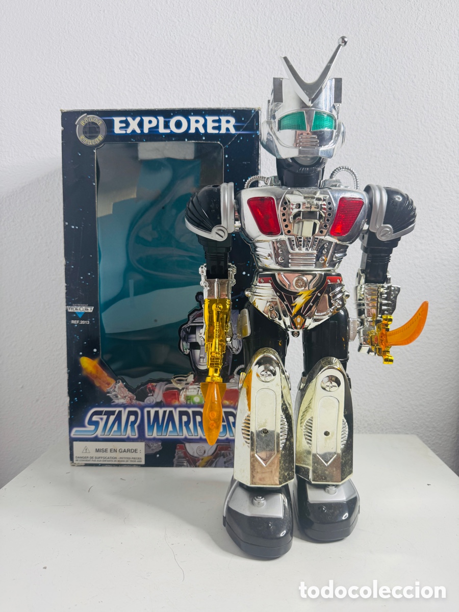 Figuras de acci&oacute;n: Star Warrior Robot Explorer Star Series Ref. 2013 D&eacute;cada 1990s 44 cm - Foto 1