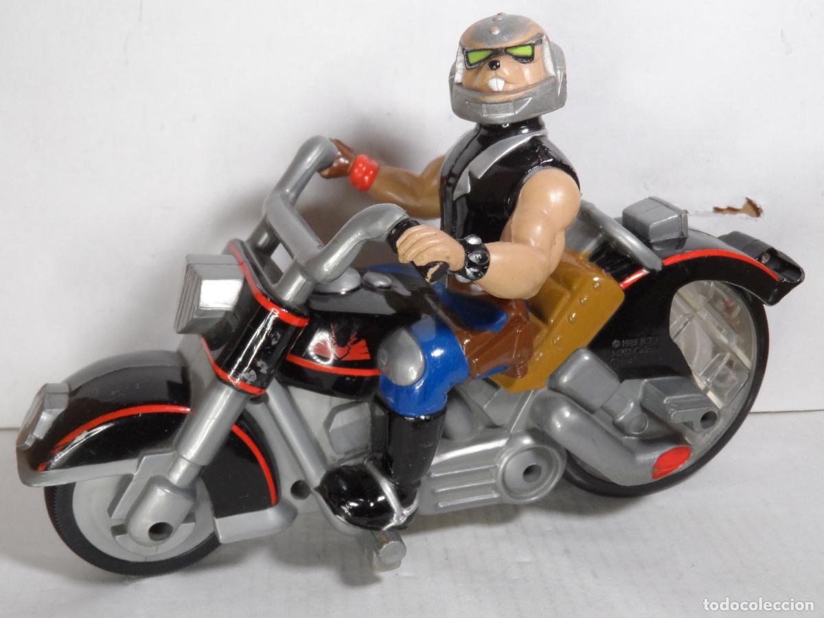 Figuras de acci&oacute;n: FIGURA BIKER MICE FROM MARS THROTTLE BLAZIN' CYCLE (BUJ&Iacute;AS) 1994 GALOOB