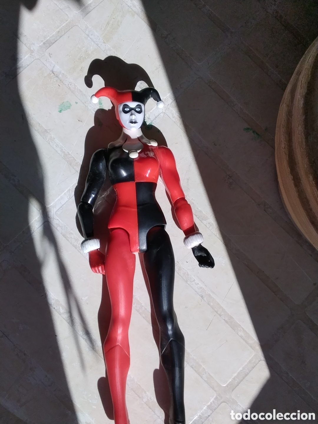 Figuras de acci&oacute;n: Arlequin de Pvc. Buen estado general, fon movimientosde brazos y piernas