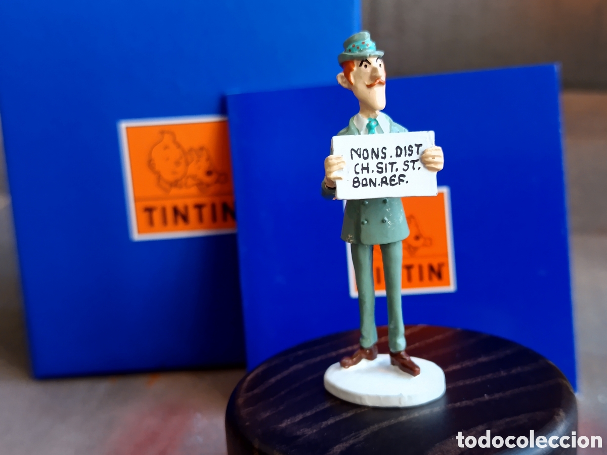 Figuras de acci&oacute;n: Figura de metal TINTIN el secretario Spalding Ref. 46521 (2019)