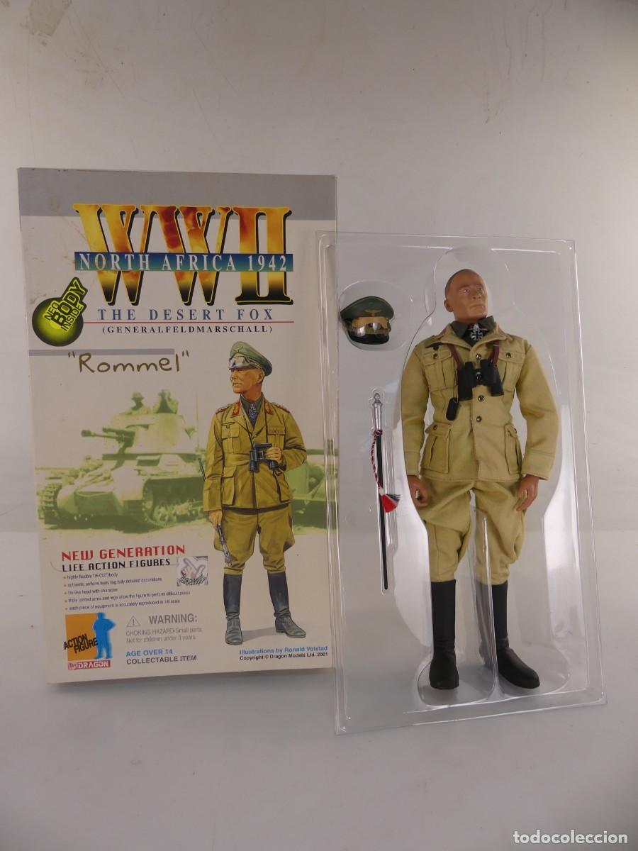 Figuras de acci&oacute;n: Figura de colecci&oacute;n Erwin Rommel (Figuras Dragon 2 Guerra Mundial)