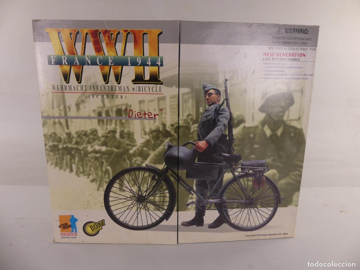 Figurines d'action: DRAGON 1/6 WWII ALEMAN BICICLETA Dieter GERMAN BICYCLE