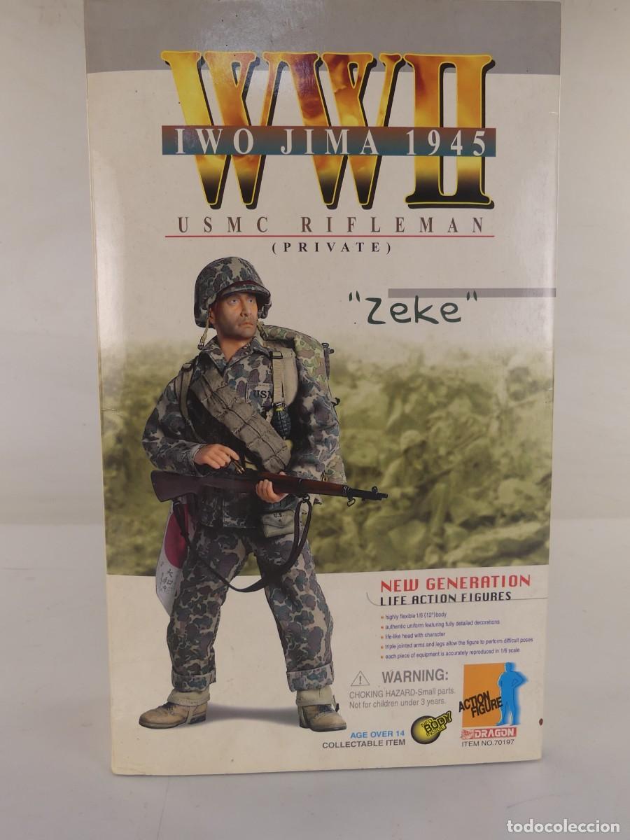 Figuras de acci&oacute;n: FIGURA DE ACCION WWII SOLDADO ZEKE REF: 70197 CON CAJA