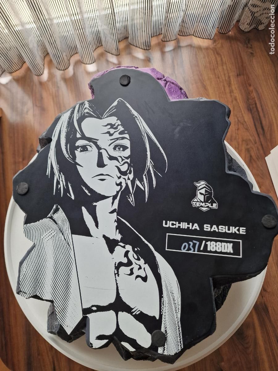 Figuras de acci&oacute;n: BASE DE LA ESTATUA NARUTO SASUKE UCHIHA E: 1/2 TEMPLE ESTUDIO - Foto 19
