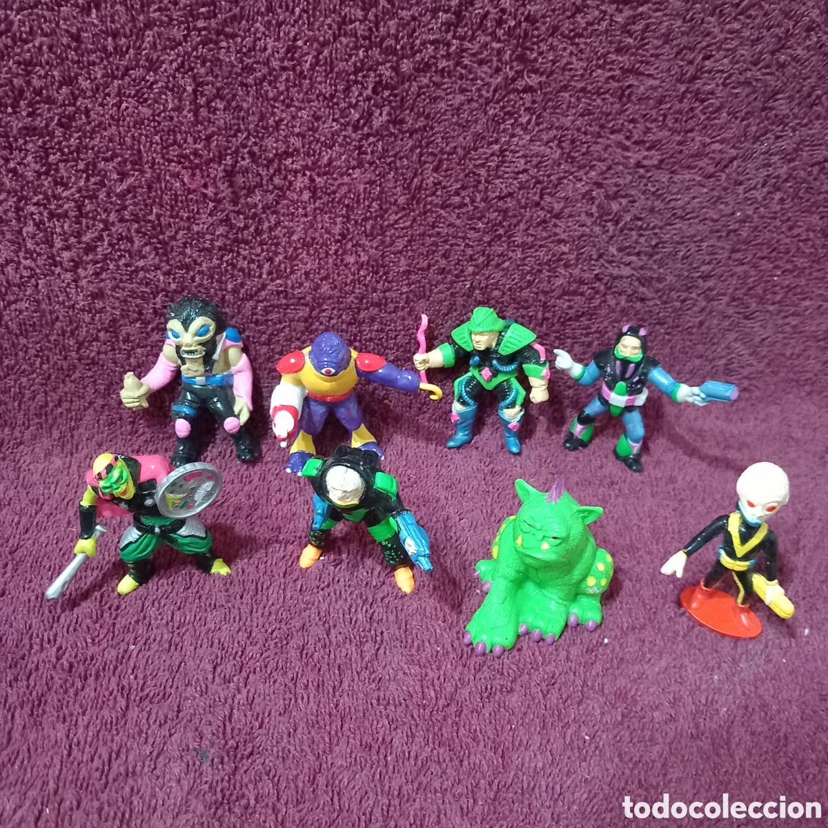 Actionfiguren: COLECCION8&times;FIGURAS VINTAGE GUERREROS DE LA BASURA(muy pocas se&ntilde;ales)