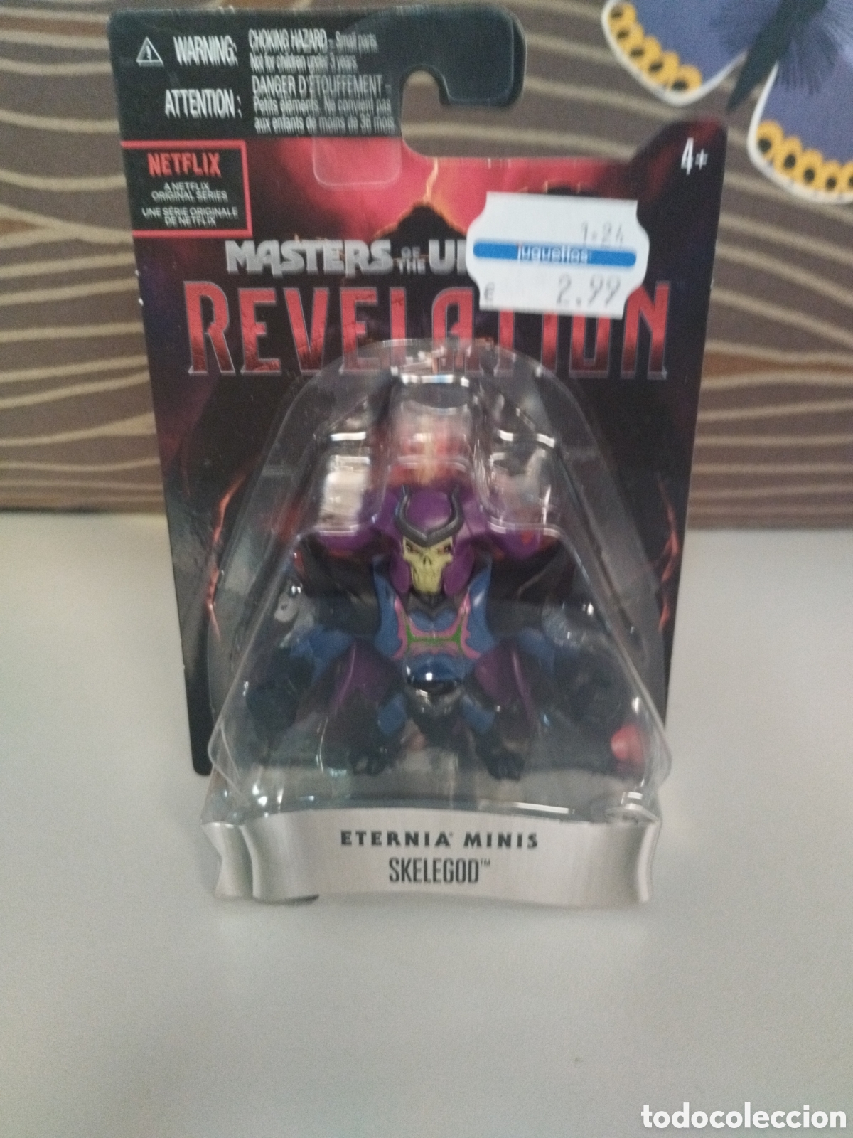 Figuras de acci&oacute;n: Skelegod - Eternia Minis - Masters Of The Universe - Revelation