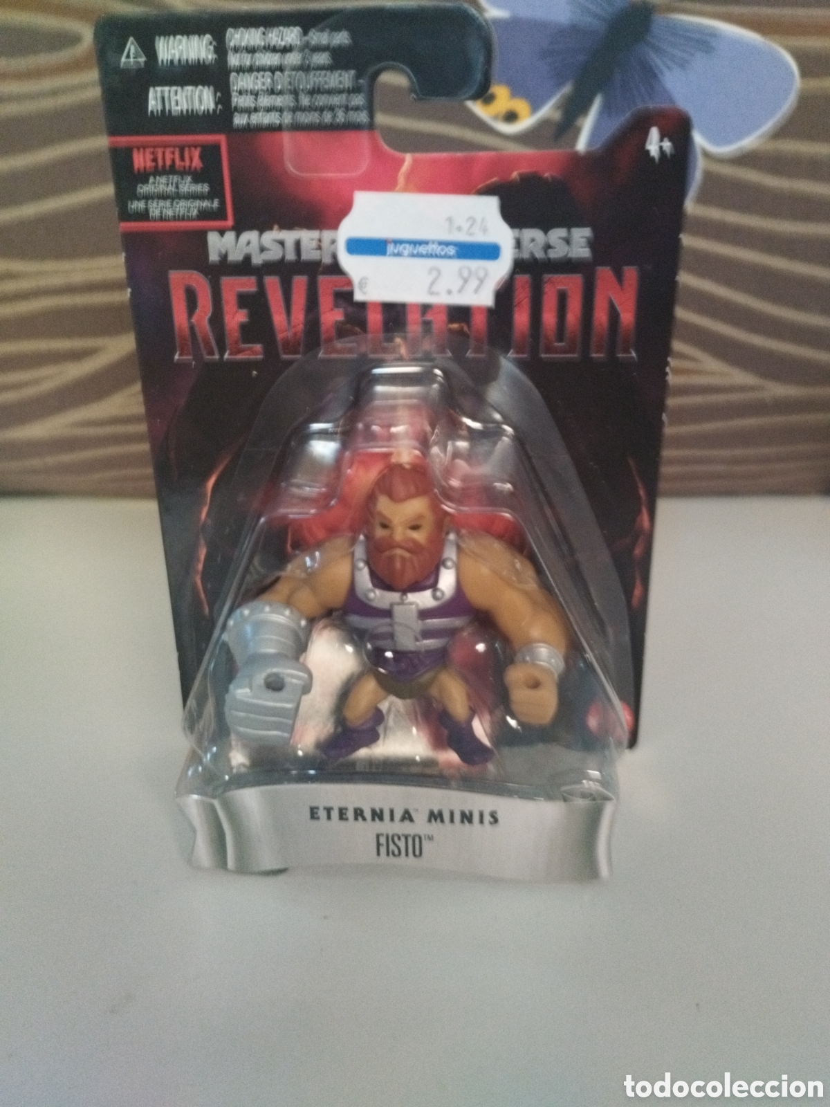 Figuras de acci&oacute;n: Fisto - Eternia Minis - Masters Of The Universe - Revelation